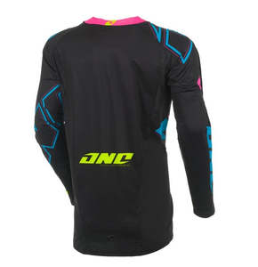 Jerseys Shirts: ONE INDUSTRIES X-297 Jersey - Cross Neon