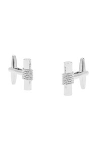 Products: Polished Cable Cufflinks - Nelson Tailors Menswear