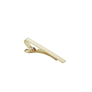 Tie Clip Polished Gold - Nelson Tailors Menswear