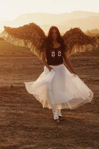 Skirts: Tulle Skirt - White