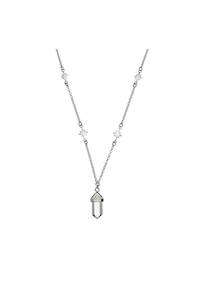 Crystals: Celestial Divinity Necklace - Silver