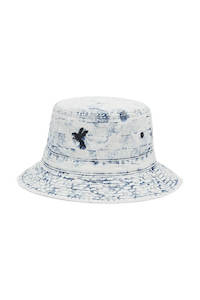 Denim Bucket Hat - Checkmate