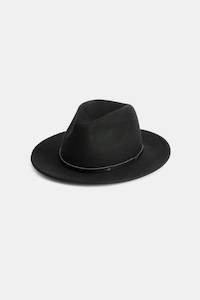 Headwear: William Hat - Black