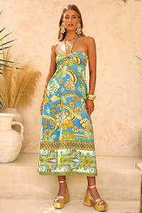 Nine Lives Bazaar: Carmen Dress - Mirage