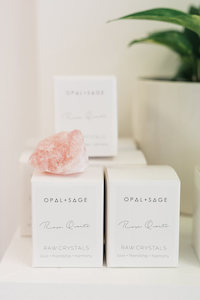 Crystals: Rose Quartz Raw Crystal