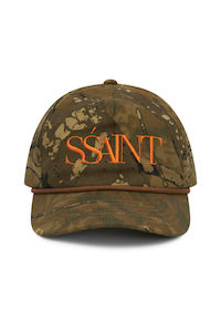 Headwear: SŚAINT Camo Five Panel Cap