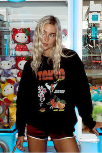 Knitwear: Tokyo Nights Crew - Black