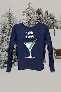 Tops: Tini Time Sweater - Navy