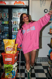 Self love club hoodie - pink