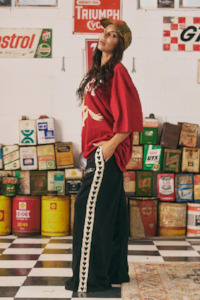 Pants: The Raving Hearts Pants - Black