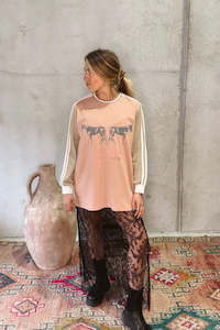 Skirts: Daintree Lace Skirt - Black Lace