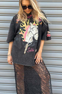 New: Show Pony Bling Tee - Black