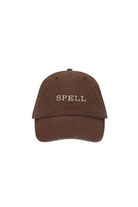 Spell: Spell Embroidered Cap - Cacao