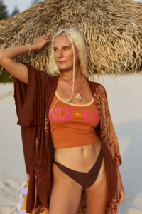 Camis: Only Singlet - Papaya