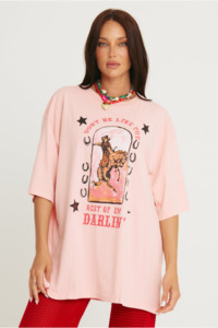 Tees: The Darlin Tee - Pink