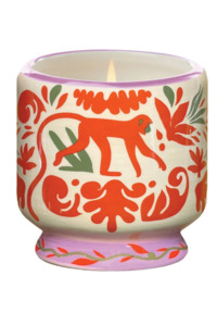 Candles: Paddywax A Dopo Monkey Ceramic Candle - Coconut & Amber