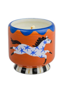 Candles: Paddywax A Dopo Horse Ceramic Candle - Sienna Sunset