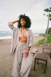 Products: Safari Paperbag Racer Pant - Disco Check