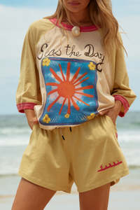Sabbi: The Mustard Chido Shorts - Seas The Day