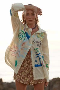 Sale: The Don Julio Shirt - Seas The Day - Cream