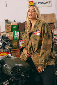 The Flying Mermaid Jacket - Camo