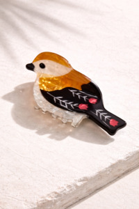 Accessories: Chestnut Sparrow Hair Claw Clip