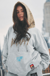 Products: Be Happy Leopard Hoodie