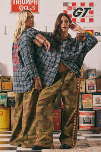 The Raving Hearts Pants - Drill Camo