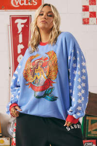 The Dream Big Brenda Diego Jumper - Periwinkle