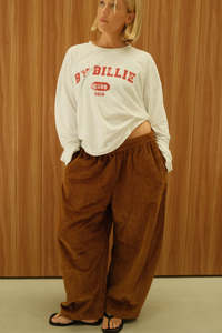 Pants: Ren Cord Pant - Brown