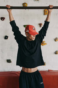 Tops: SŚAINT Victory Long Sleeve - Black