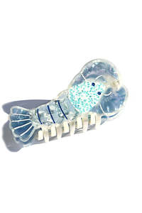 Hair Clips: Blue Lobster Hair Claw