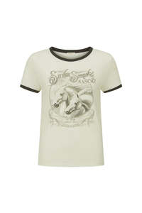 Silver Spring Tee - Vintage Cream Cream