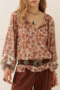 Spell: Clandestine Suede Belt - Chocolate Brown