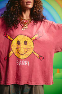 Tees: The Smiley Guy Tee - Red