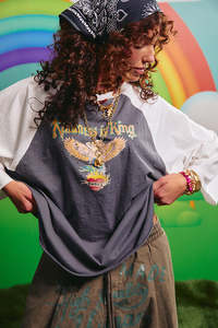 Tees: The Raglan Kindness is King Tee