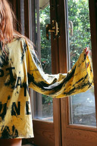 Tees: Lost & Found Tie-Dye Bell Sleeve
