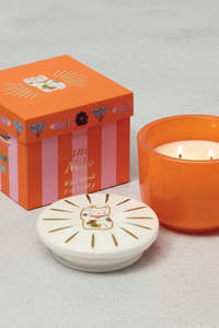 Candles: Paddywax Boxed Candle - Lucky Cat 8oz - Wild Neroli