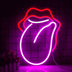 Big Tongue Neon Sign Neon Hub NZ