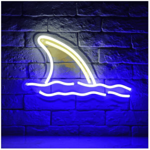Products: Shark Fin Neon Sign Neon Hub NZ