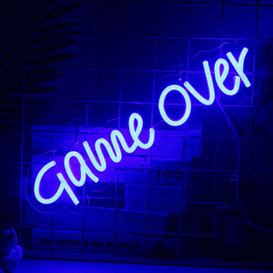 Game Over Neon Sign Neon Hub NZ