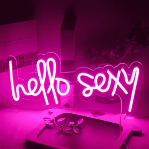 Hello Sexy Neon Sign Neon Hub NZ