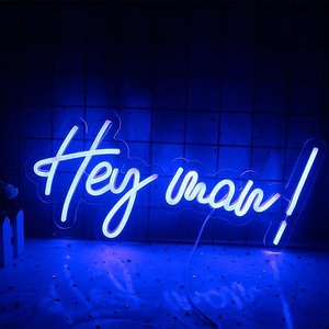 Hey Man Neon Sign Neon Hub NZ
