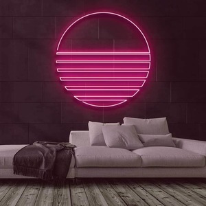 Vapor Wave Sunset Neon Sign