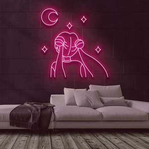 Usagi Moon Neon Sign