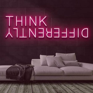 Products: Think Differently Neon Sign Neon Nights 2026