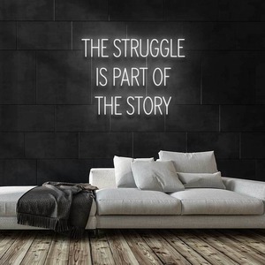 Products: The Struggle Neon Sign