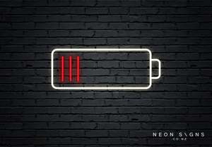 Home Decor Neon Signs: Battery LED Neon Sign