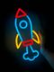 Rocket - LED Neon Sign