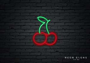 99 Neon Mini Collection: Cherries - LED Neon Sign